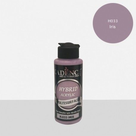 Pintura multisuperficie Hybrid de Cadence. Las mejores pinturas en L'aura Bella, tu tienda de manualidades. Iris H033