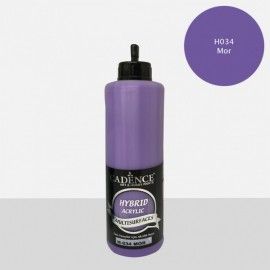 Pintura multisuperficie Hybrid de Cadence. Las mejores pinturas en L'aura Bella, tu tienda de manualidades. Morado H034-1