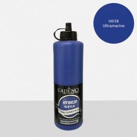Pintura multisuperficie Hybrid de Cadence. Las mejores pinturas en L'aura Bella, tu tienda de manualidades. Azul Ultramar H038-1