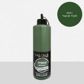 Pintura multisuperficie Hybrid de Cadence. Las mejores pinturas en L'aura Bella, tu tienda de manualidades. Verde Hoja H051-1