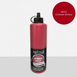 Pintura multisuperficie Hybrid de Cadence. Las mejores pinturas en L'aura Bella, tu tienda de manualidades. Rojo Carmín H053-1