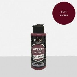 Pintura multisuperficie Hybrid de Cadence. Las mejores pinturas en L'aura Bella, tu tienda de manualidades. Cereza H056