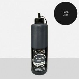 Pintura multisuperficie Hybrid de Cadence. Las mejores pinturas en L'aura Bella, tu tienda de manualidades. Negro H060-1