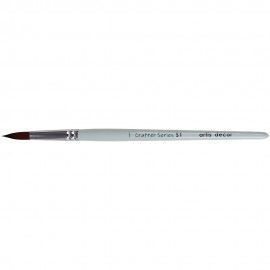 Pincel Redondo nº 2. Crafter Series S1 mango corto Artis Decor