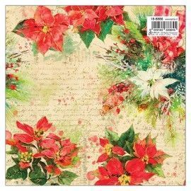Papel de encuadernación Poinsettia 188886 de Kartos. Los mejores productos de encuadernación en Tu tienda L'aura Bella