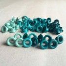 Eyelets. Ojales 41577-0. WRMK. Tonos Aqua. El mejor scrapbooking en L'aura Bella