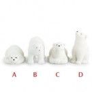 Oso polar decorativo navideño invernal de efco. L'aura ella tu tienda de manualidades y scrapbooking