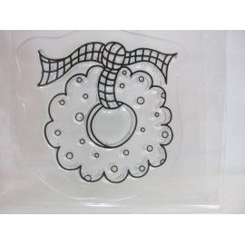 Sello acrílico con diseño...