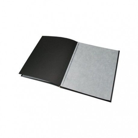 Álbum fotos, negro 30 hojas. Encuadernación artesanal en L'aura Bella AZ5613