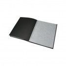 Álbum fotos, negro 30 hojas. Encuadernación artesanal en L'aura Bella AZ5613