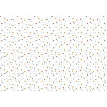 Tela encuadernación decorada. Crazy Dots. PFY-3517. Los mejores productos de encuadernacion en tu tienda L'aura Bella