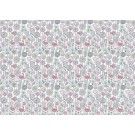 Tela encuadernación decorada. Flower Boheme. PFY-3524. Los mejores productos de encuadernacion en tu tienda L'aura Bella