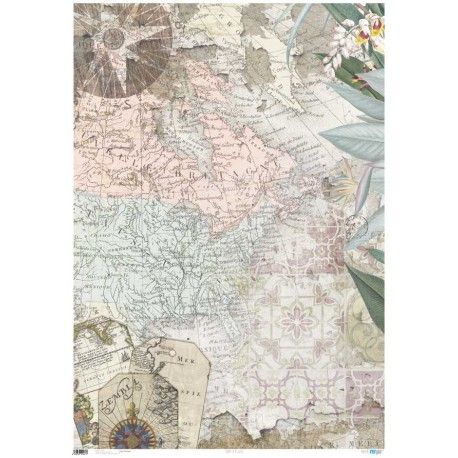 Papel entelado. PFY-246. Born to be Wild. 100 x 70 cm. Lo mejor para encuadernación en tu tienda L'aura Bella