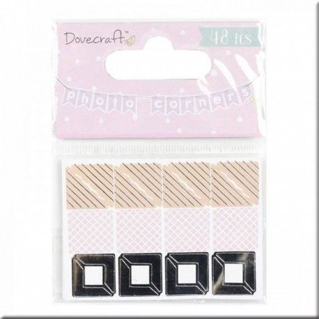 Photo Corners Dovecraft Planner Accesory. El mejor scrapbooking en tu tienda L'aura Bella