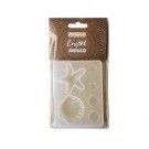 Crystal Mould Shells de Stamperia. Molde KACM01. Los mejores moldes en L'aura Bella tu tienda online