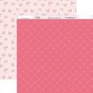 Papel Scrapbooking Comunión Niña: fondo y pájaros. SCP-238. Todo Dayka Trade  en L'aura Bella tu tienda online