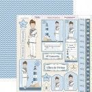 Papel Scrapbooking Comunión Niño marinero. SCP-245. Todo Dayka Trade en L'aura Bella tu tienda online