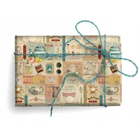 Papel de encuadernación TEa Cups. Tea Time. 189075 de Kartos. Los mejores productos de encuadernación en Tu tienda L'aura Bella