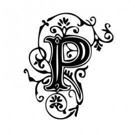 letra p