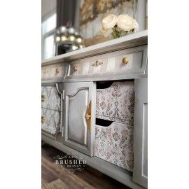 Washed Damask. Decoupage Decor Tissue Paper Mulberry. 647742. ReDesign de Prima Marketing en L'aura Bella tu tienda online
1