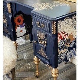 Skull Chinoiserie. CeCe ReStyled. Decoupage Decor Tissue Paper Mulberry. 654313. ReDesign en L'aura Bella tu tienda online 3