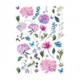 Hortensias Rosas. Cadence PA631 el mejor papel de arroz en L'aura Bella tu tienda online