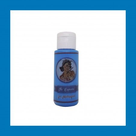 Cyan, esmalte acrílico multisuperficies. The Capricho de Mary Paint. A005. L'aura Bella tu tienda Mary Paint España