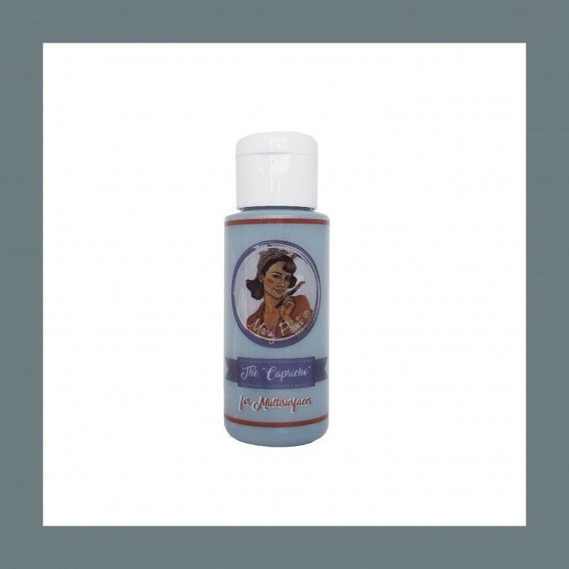 Azul Nordico, esmalte acrílico multisuperficies. The Capricho de Mary Paint. A010. L'aura Bella tu tienda Mary Paint España