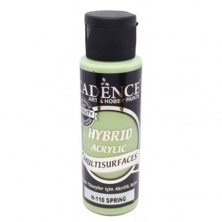 Pintura multisuperficie Hybrid de Cadence. Las mejores pinturas en L'aura Bella, tu tienda de manualidades. Spring H110