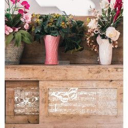 REDESIGN DECOR TRANSFERS® Music and Buttlerflies 640811. Los mejores transfers de Redesign en L'aura Bella