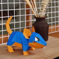 Mouse, raton, rata Art Model 3D. Kit DIY figura papel. MOUTBL. Todo Papercraft World en L'aura Bella tu tienda 2