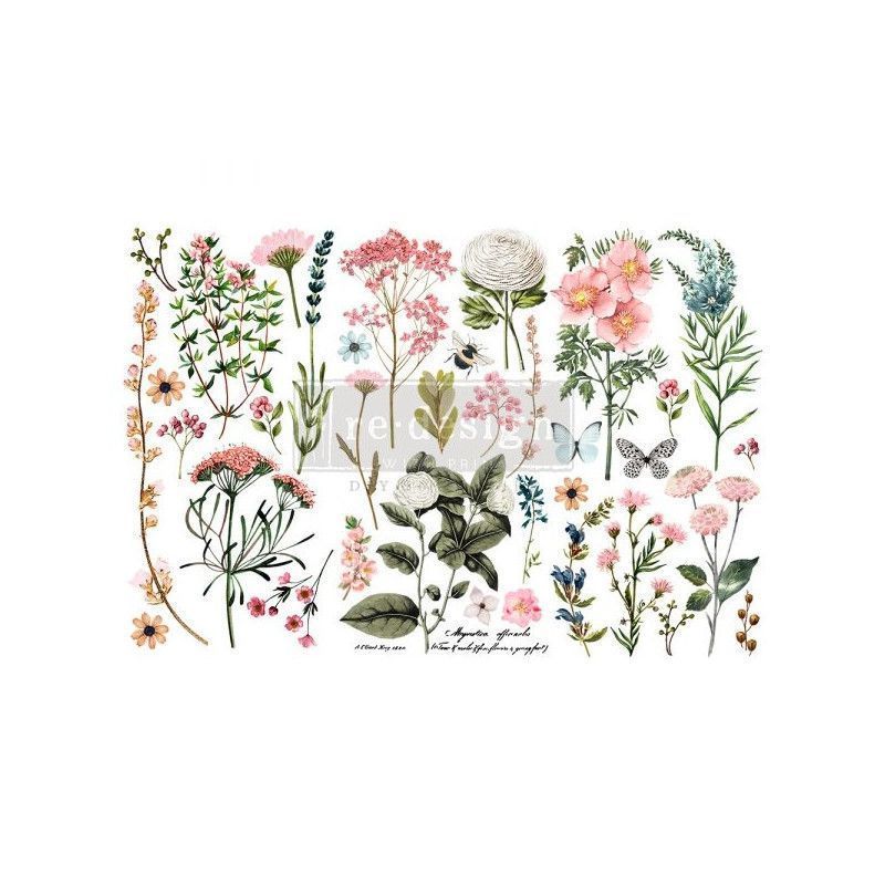 REDESIGN DECOR TRANSFERS® Botanical Paradise 653378. Los mejores transfers de Redesign en L'aura Bella
