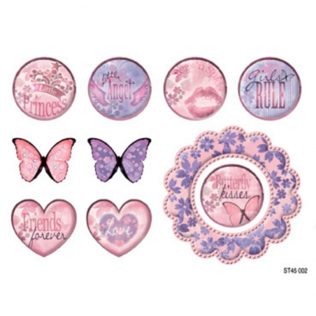 Pegatinas sugar and spice con acabado epoxy.Los mejores productos en L'aura  Bella tu tienda online