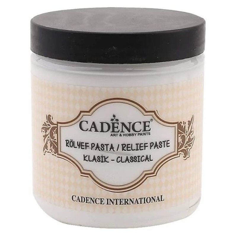 Pasta relieve lisa blanca. CADENCE. 882553. Los mejores productos en L'aura Bella, tu tienda online