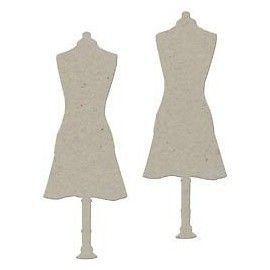 Maniquí con delantal (2pzs.)