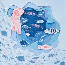 Into the blue. papermania. scrapbooking colección. Los mejores productos en L'aura Bella tu tienda online 2