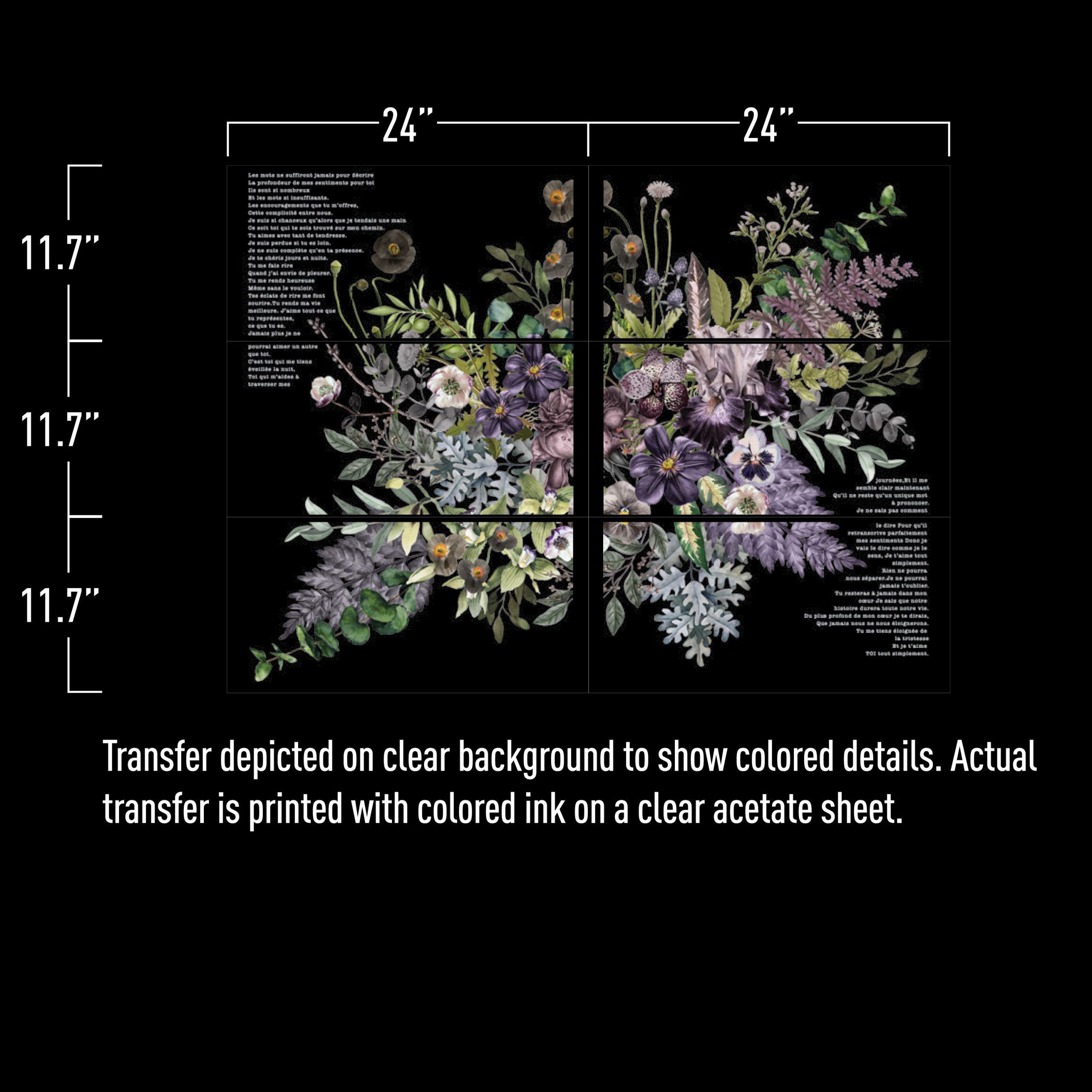 REDESIGN DECOR TRANSFERS® vigorous violet